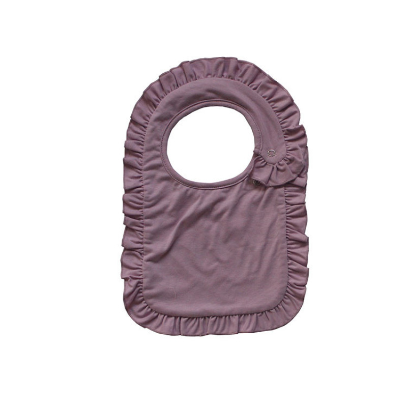 New arrival soft skin friendly lace adjustable buckle baby bandana bibs cotton