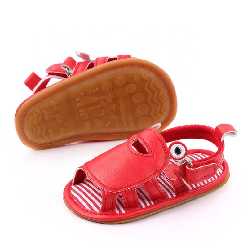 New design trendy cute soft sole causal leather sandals