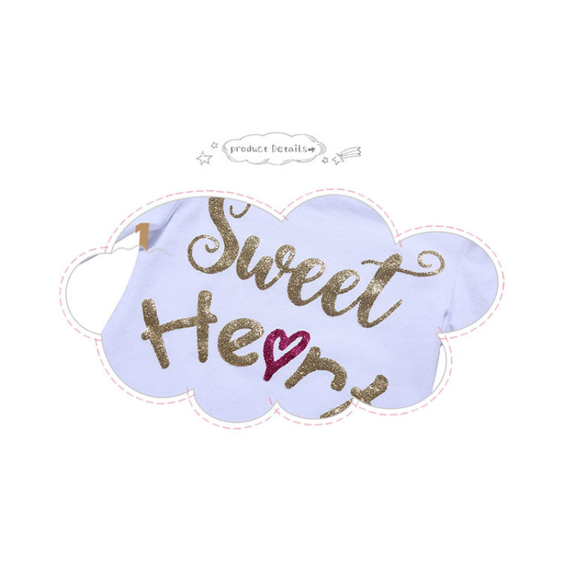 Valentine's Day Girl Pink Pettiskirts With Romper Set