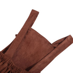 Wholesale Winter Simple and Elegant Kids Ruffle Suspender Skirt