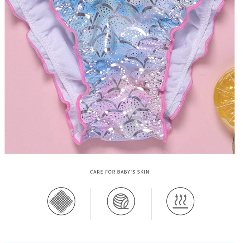 Summer new arrivals custom kids swimwear sparkling bikinis