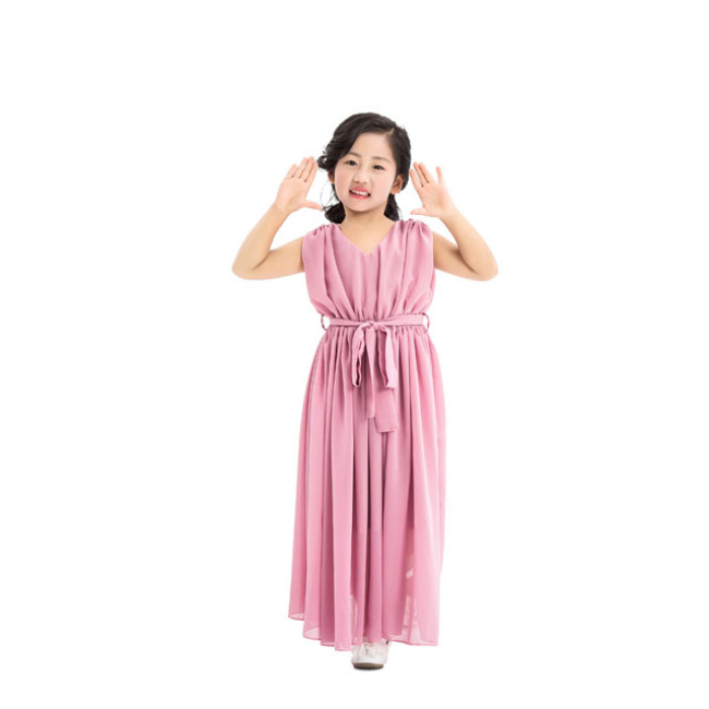 Cotton Girl Dress Kids Summer Clothes Fashion Princess Cute Baby Girl Party Dress