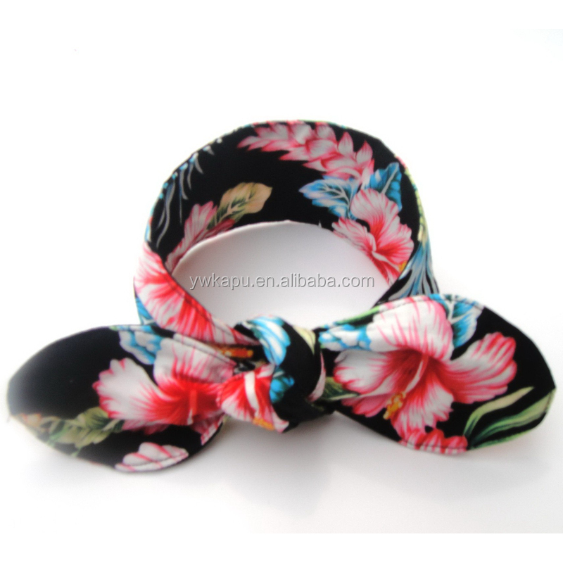 Hot sale wholesale Flower Headband for Baby Girls, Lovely Polyester Toddler Headband, Newborn Headband