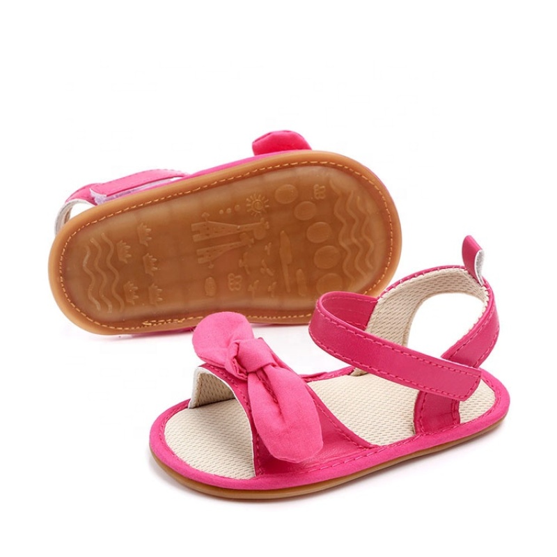 New arrival trendy cute strap bow minnie sandals