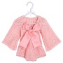 exquisite  new style morden big bow lace romper