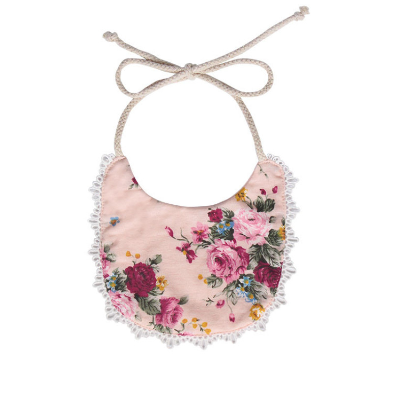 New arrival amazon hotsale safely double sided muslin baby cotton bandana bibs