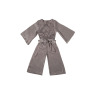 New arrival clothing solid colors baby long sleeves classical velvet jumpsuit kid clothing