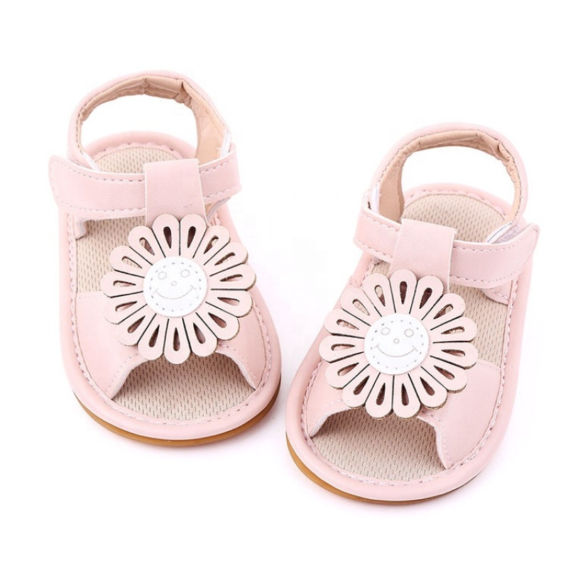 Latest style flat soft sole princess sandals