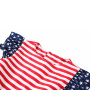 Wholesale Fashion Baby Girls Striped Cotton Ruffle Dresses Gingham Plaid Frocks with Lowest Prices