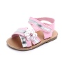 2021 favorable price flat soft sole bling rhinestone flower sandals