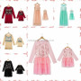 2018 baby girl summer dress,flower girl dresses,mother daughter matching clothing