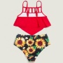 2021 designer swimsuits famous brands sport style ruched bikini
