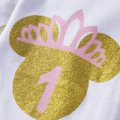 Venta al por mayor con estilo, ropa de boutique para bebés recién nacidos, vestidos de vacaciones de cumpleaños para niñas de 1 a 2 años