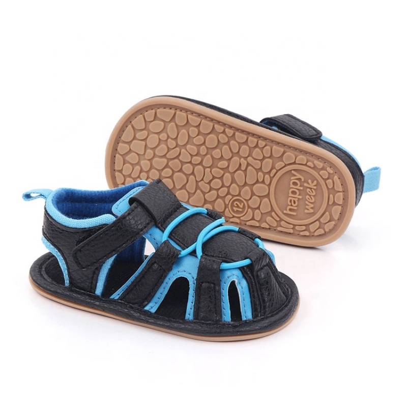 2021 round toe baby boy casual shoes hollow out sandals