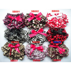 Satin baby bloomers in a Variety of colors and sizes