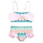 New colorful designer inspired high waist two piece bikini cartoon swimwear