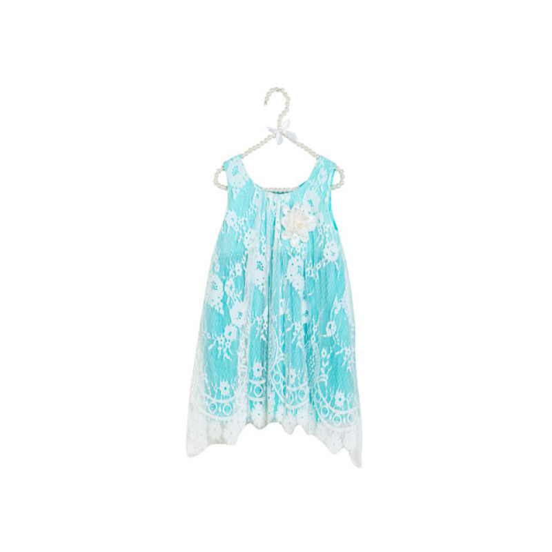 Wholesale Boutique Girl Tunic Lace Dress For Daily Wear