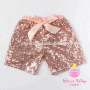2020 Wholesale children's boutiquebulk baby sequin shorts baby clothes