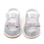 Hot selling new born baby trendy cute shoes glitter sandals