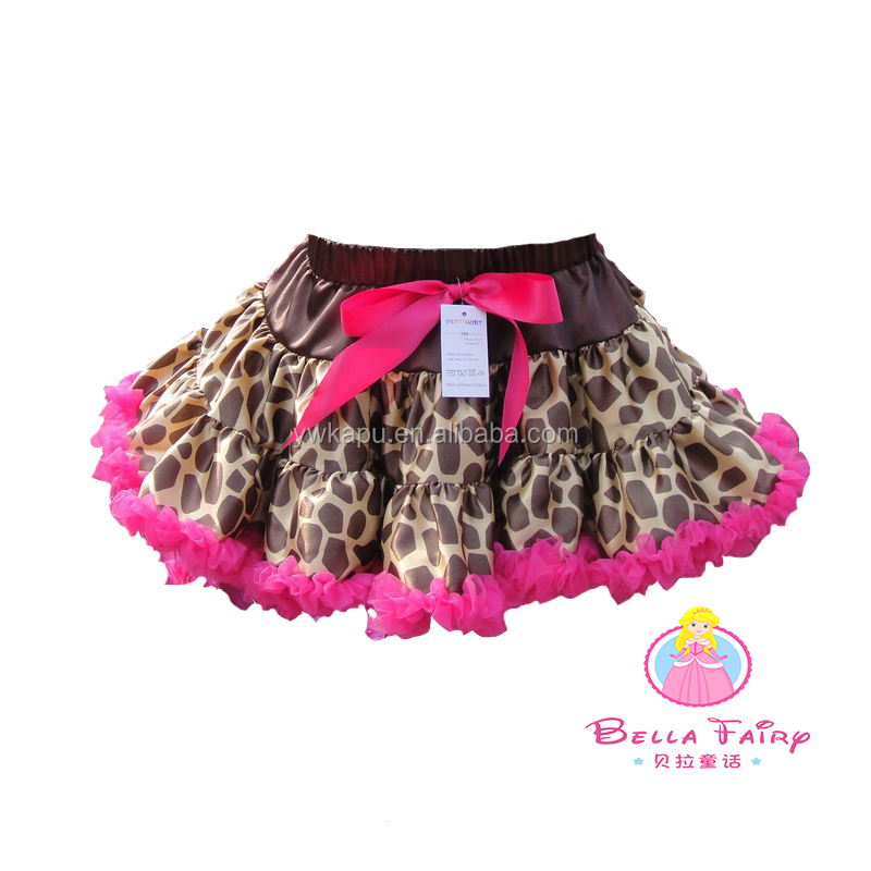 Hot Multicolor Baby Girl's Boutique Rainbow Ribbon Bow TUTU Skirt Kids Girl Princess Dance Tulle Skirts