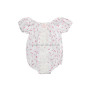 Newborn Baby Clothes Summer Baby Girls Vintage Floral Baby Girls Infant Toddlers Clothing Lace Romper