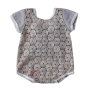 Wholesale price custom  toddler winter baby girl birthday romper clothes