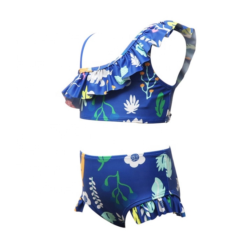 Swimwear trend 2021 backless  halter neck one piece swimsuit custom fruit bikini