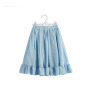New Style Comfortable Baby Girl 4 Colors Wholesale Ruffle Long Women Casual Skirt