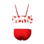 Wholesale swimsuit two piece sexy fruit red bikini girls