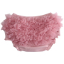 popular stain baby bloomer with ruffle frock design baby ladybug pants