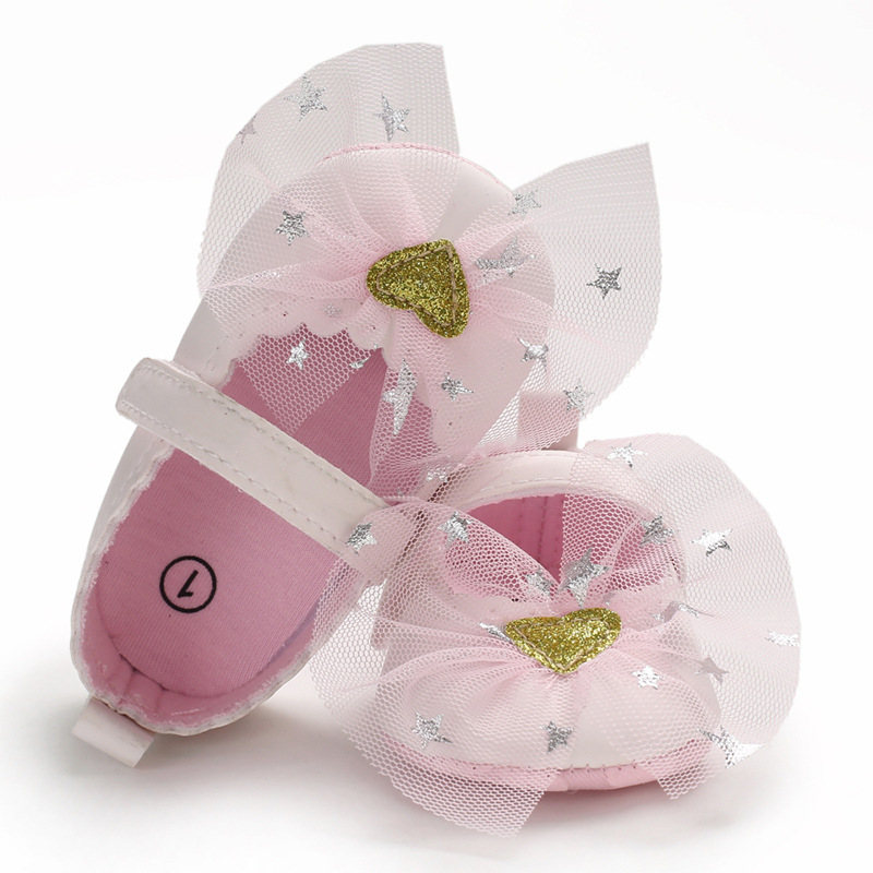 Promotional Casual Wear Beautiful Baby Newborn Girls Shoes for Sale
