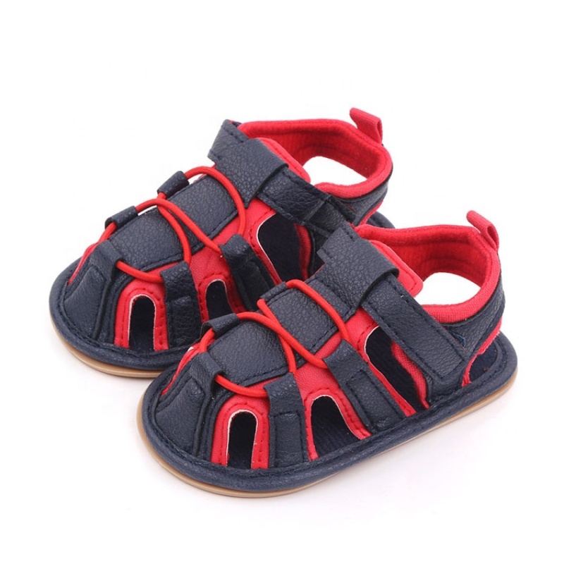 2021 round toe baby boy casual shoes hollow out sandals