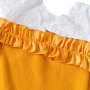 Wholesale manufacturer autumn  infant design  baby girl clothes  baptism