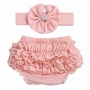 New Cotton Ruffle Bum Baby Bloomers kids bloomer made in china