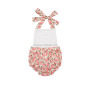 Fashion new 2018 high-quality low-cost wholesale boutique little girl bubble romper