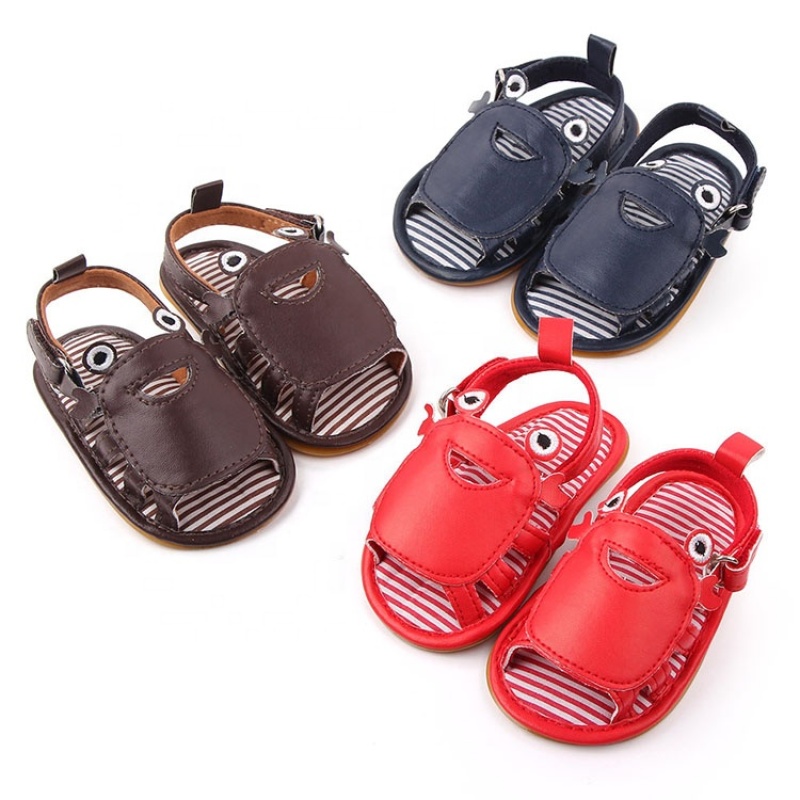 New design trendy cute soft sole causal leather sandals