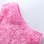 Toddler Infant Party Wear Rosette Tutu Dress 