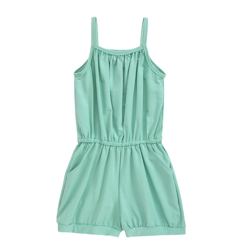 New Fashion cotton romper Toddler Girls Baby Clothes Girl Sleeveless  Harem Frock Romper Clothing