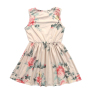 Wholesale Girl Sleeveless Floral Vintage Girl Dress For Daily Wear