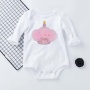 New Arrival Baby Girl Birthday Cake Romper 