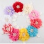 Baby Accessories Elastic Flower Headband for Baby Girls