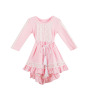 Wholesale New Design Lace Little Girl High Low Dresses