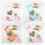 2016 Hot sale baby onsie baby romper sparkle heart bubble rompers for girls made in China