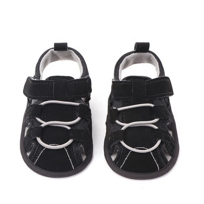 Factory direct sale round toe hollow out baby boy sandals