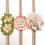 Hot Sale Baby Girl Hair Accessories Stretch Nylon Flower Headband