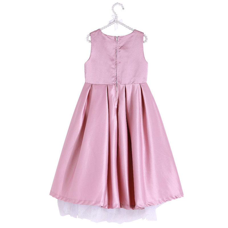 Children Birthday Party Boutique Baby Girl Lace Flower Dresses