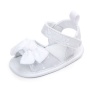 New style embroidered bow strap sandals