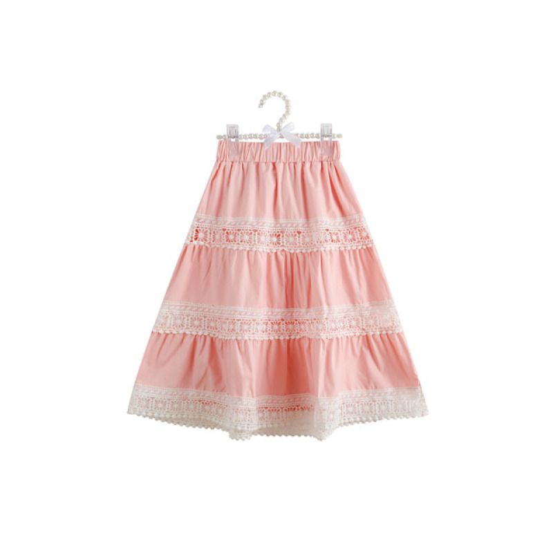 Cute Baby girl cotton maxi skirt summer clothes Bow Kids Girl wholesale long skirts