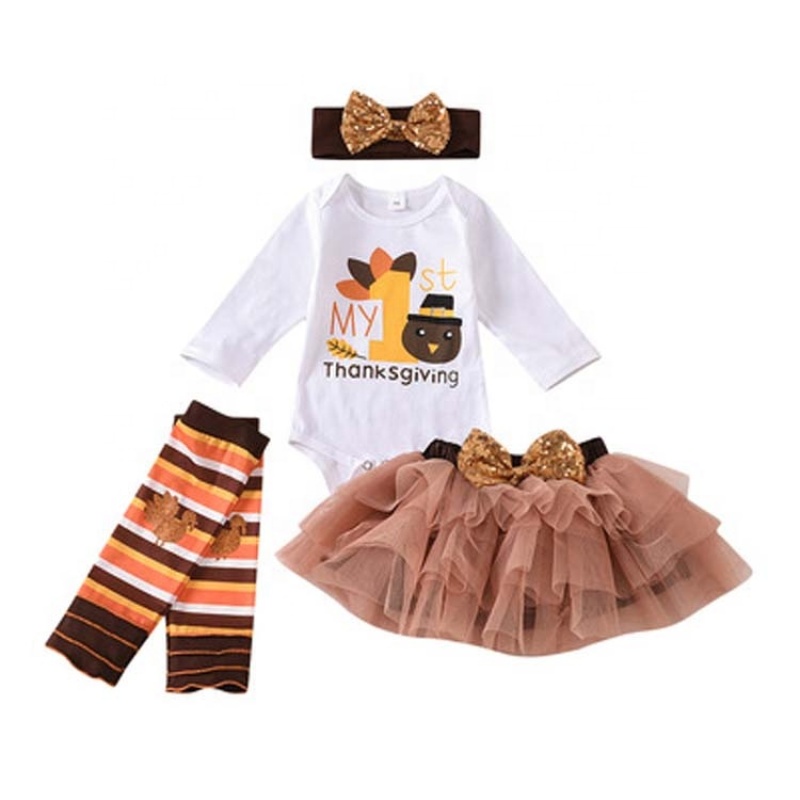 2021 wholesale high quality organic cotton baby trendy rompers 3 piece set