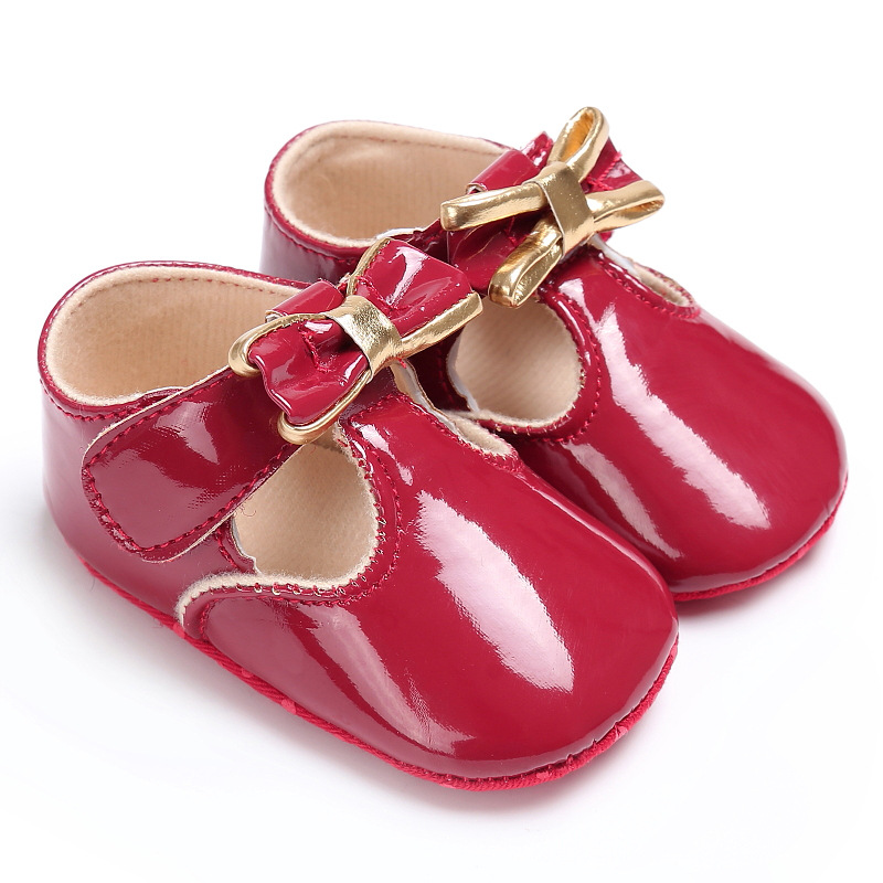 2020 New Arrival Premium Quality Oxford Leather Princess Party Shoes for 2 3 4 Years Old Baby Girls